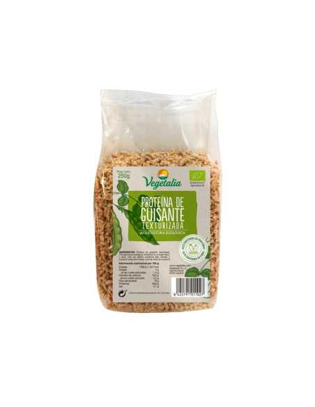 Proteina de Guisantes texturizada Bio 250g Vegetalia Proteina de Guisantes texturizada Bio 250g Vegetalia